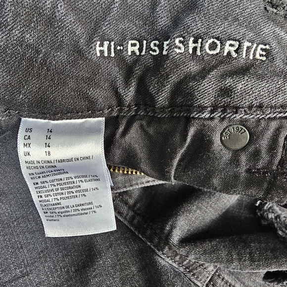 Size 14 Hi Rise Shorties AE - Picture 4 of 4